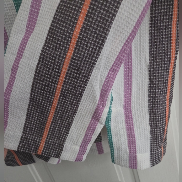 Free People Endless Summer Soleil Time Polo Shirt Top S *Kauai Combo* - Picture 9 of 10